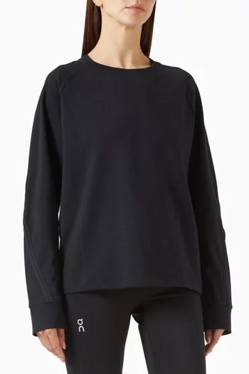 Studio Crew Sweatshirt in Cotton-blend