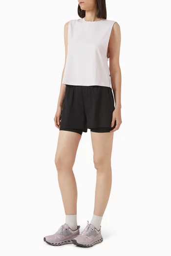 Focus Crop Top in Cotton Blend