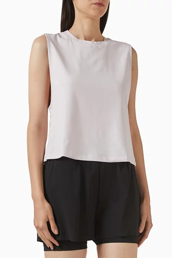 Focus Crop Top in Cotton Blend