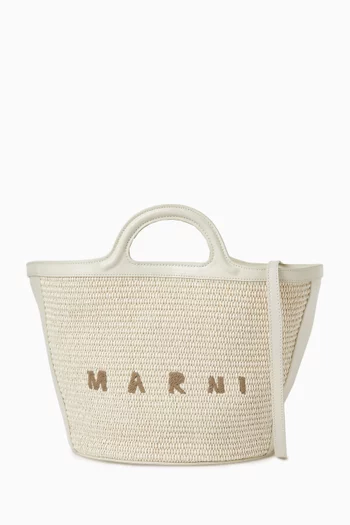 حقيبة تروبيكاليا صغيرة جلد