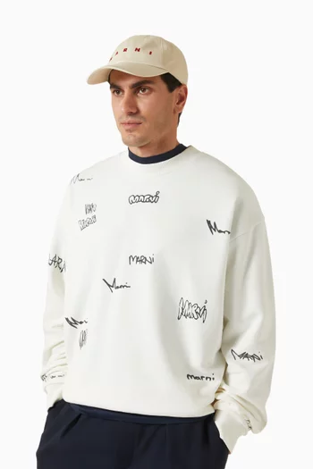 كاب بيسبول بشعار الماركة قطن