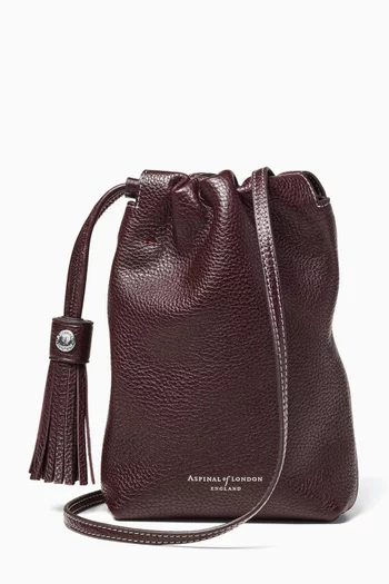 Hudson Crossbody Pouch in Leather