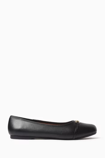 Love Ballet Flats in Leather