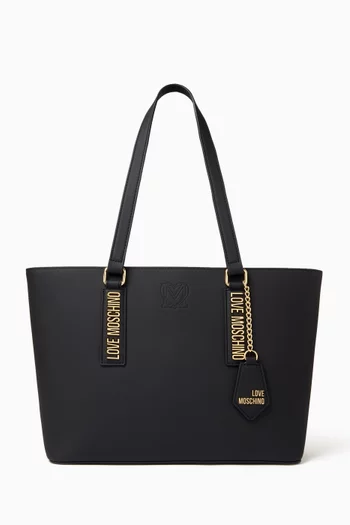 Large Pure Essential Tote in Faux Leather