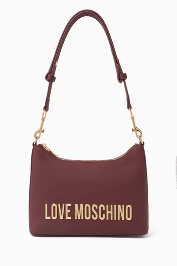 Bold Love Shoulder Bag in Faux Leather