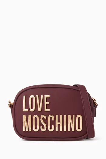 Bold Love Crossbody Bag in Faux Leather