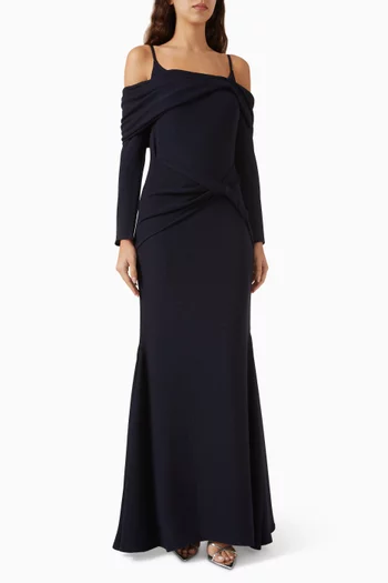 Twist Maxi Dress in Lurex-jersey