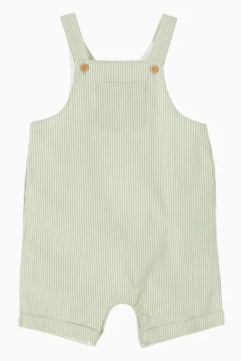 Roman Stripe Dungarees