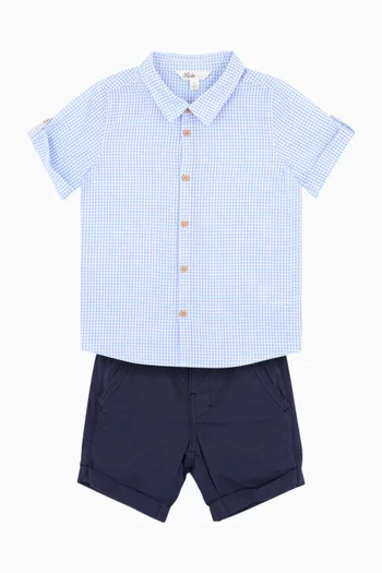 Roman Check Shirt