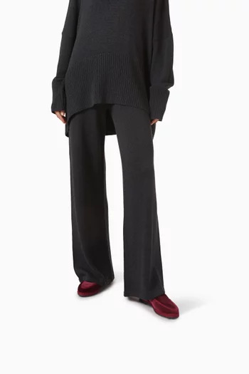 Bruna Slippers in Velvet