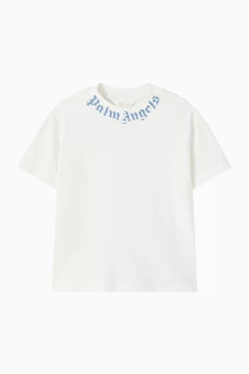 Neck Logo T-shirt in Cotton