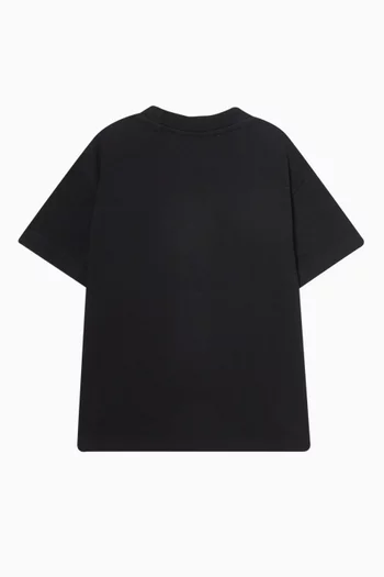 Neck Logo T-shirt in Cotton