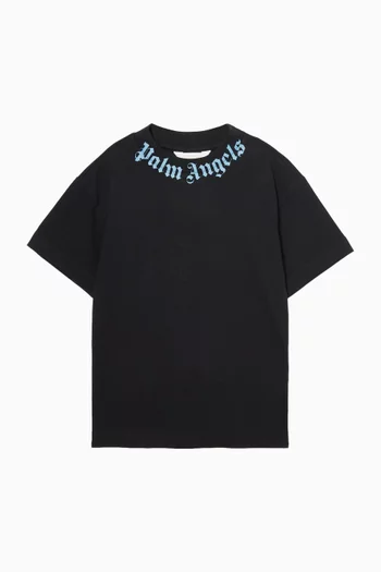 Neck Logo T-shirt in Cotton