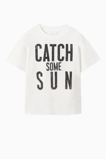 Catch Some Sun T-shirt in Cotton