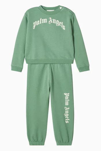 Logo Sweatpants in Cotton