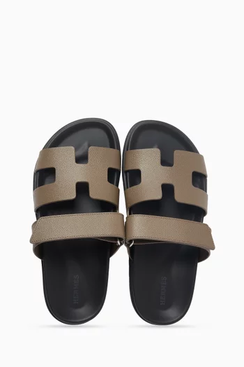 Chypre Sandals in Epsom Leather, EU 37.5