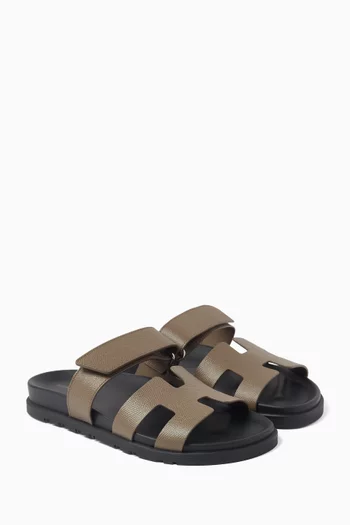 Chypre Sandals in Epsom Leather, EU 37.5