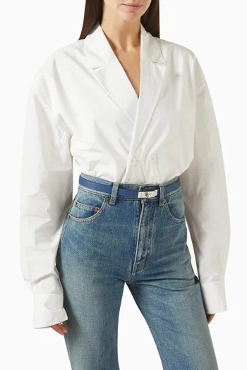 Unused Kelly Pocket Belt in Epsom Leather