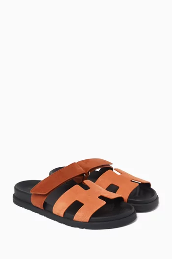 Chypre Sandals in Suede Leather, EU 37