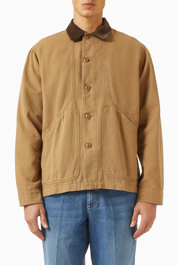 Berry Overshirt in Canvas Twill
