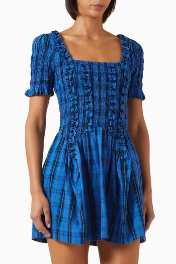 فستان رافايلا قصير قطن