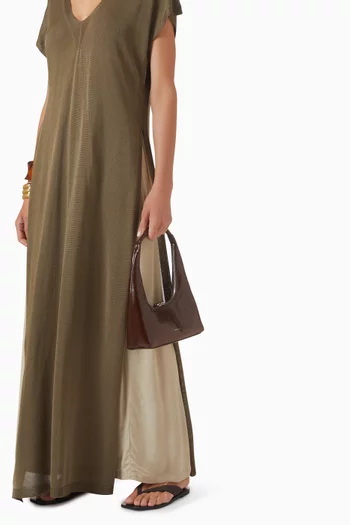 Hobo Shoulder Bag in Leather