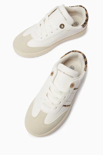 Jack Lace-up Sneakers in Faux Leather