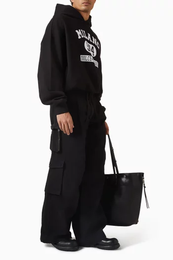 Cargo Drawstring Pants in Cotton