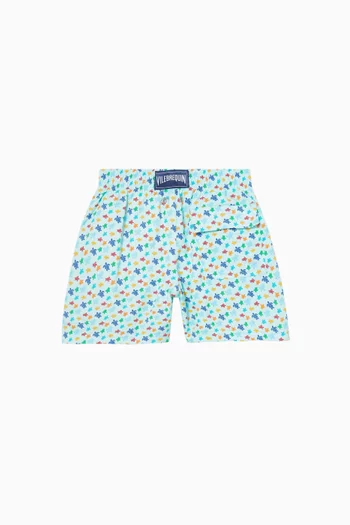 Rainbow Turtle Swim Shorts