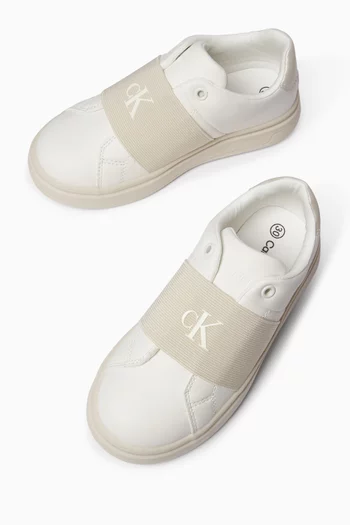 Manhattan Slip-on Sneakers in Faux Leather