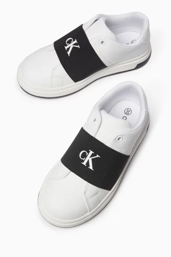 Manhattan Slip-on Sneakers in Faux Leather
