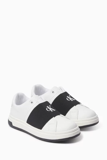 Manhattan Slip-on Sneakers in Faux Leather