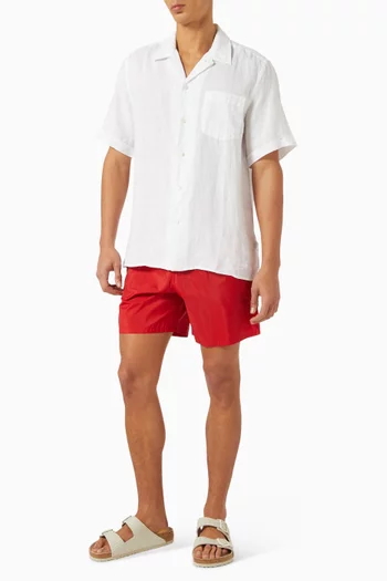 Bowling Shirt in Linen