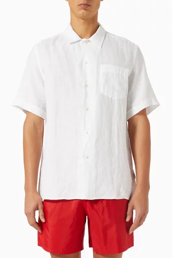 Bowling Shirt in Linen