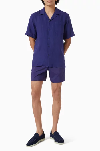 Bowling Shirt in Linen