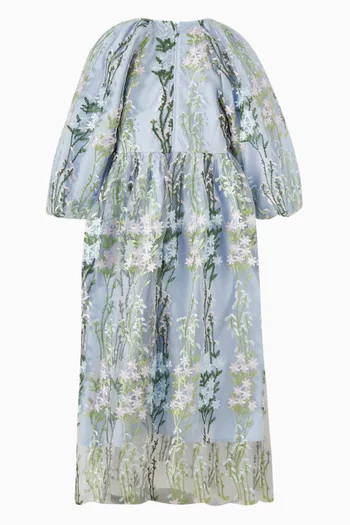 Mina Embroidered Maxi Dress