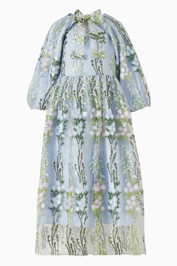 Mina Embroidered Maxi Dress