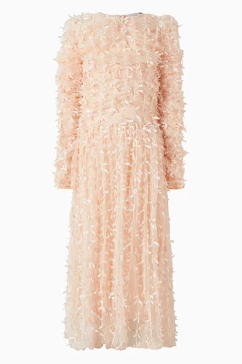 Maggie Fringed Maxi Dress
