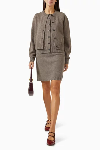 Sleeveless Vest in Wool