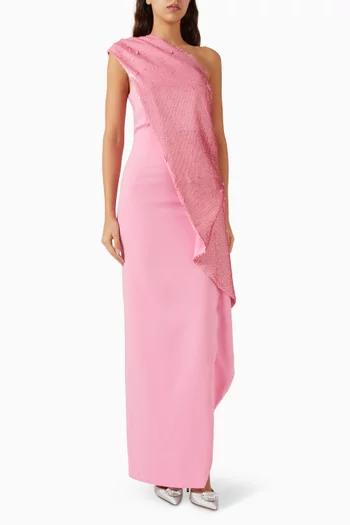 Sequin Mantella Maxi Dress