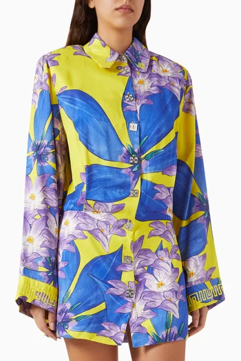 In The Garden Classic Shirt Dress