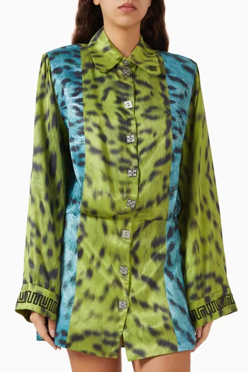 Lynx Shirt Dress