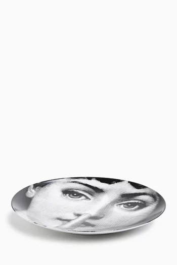 Tema e Variazioni N.334 Wall Plate in Porcelain