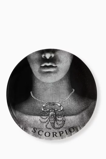 Tema e Variazioni N. 355 Wall Plate in Porcelain