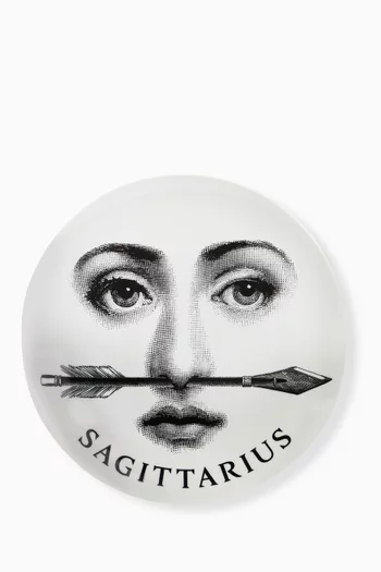 Tema e Variazioni N. 356 Wall Plate in Porcelain