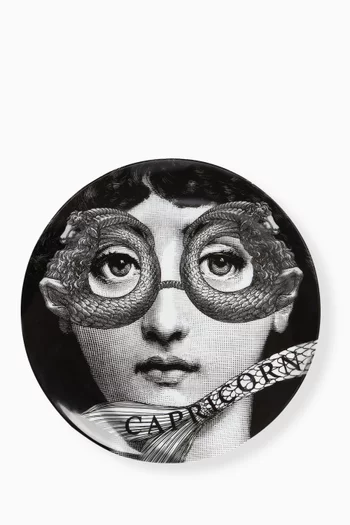 Tema e Variazioni N.357 Wall Plate in Porcelain