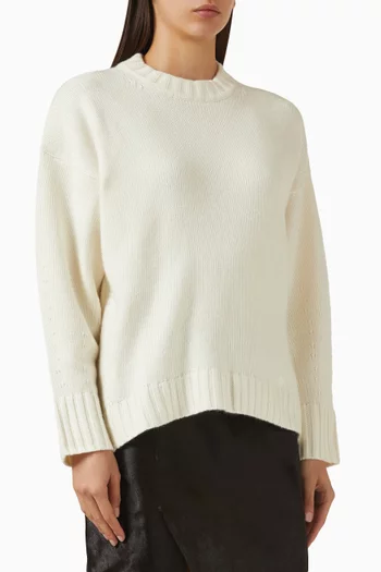 Tino Loose-fit Sweater in Cashmere