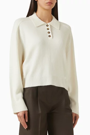 سترة هومر بقصة مربعة كشمير