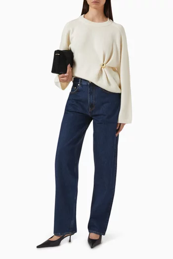 Samur Straight-fit Jeans in Denim