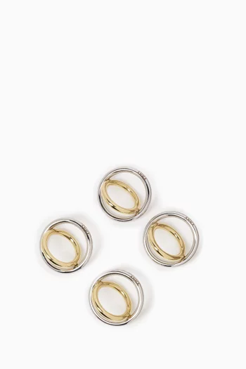 Ring Napkin Rings, Set of 4